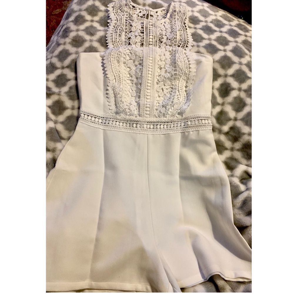 Vici Dolls White Halter Romper